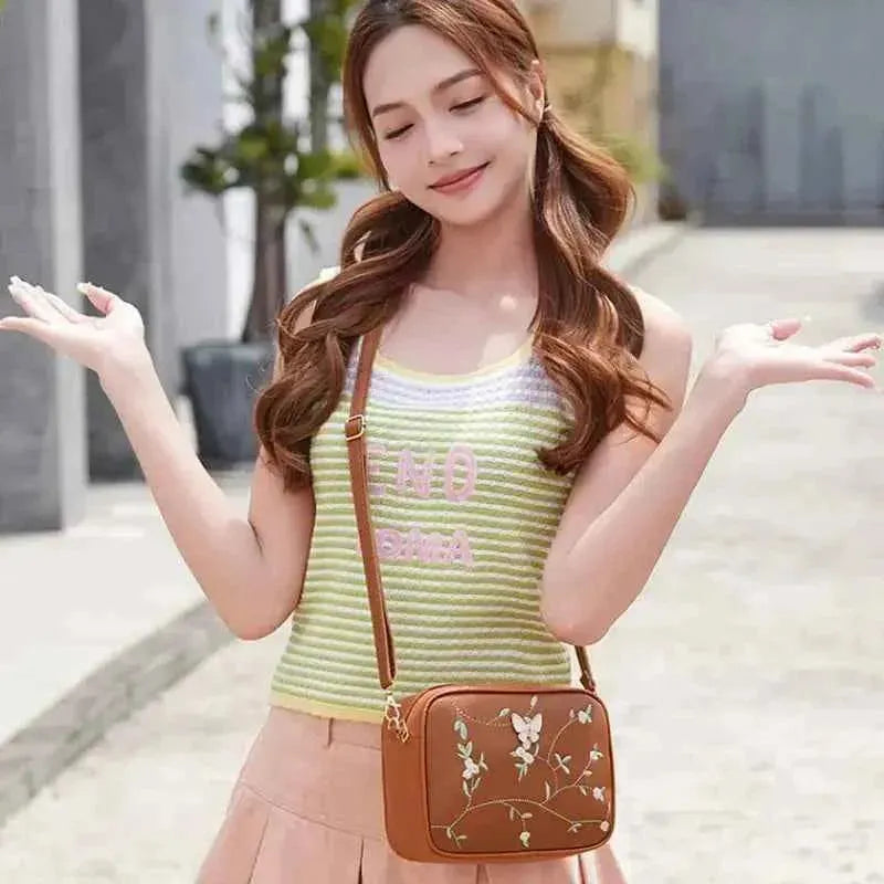 BUTTERFLY CROSSODY BAG